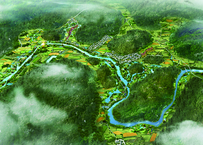 贵定摆龙河国家湿地公园