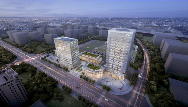 圆通国际金融和科技总部项目，预计9月竣工