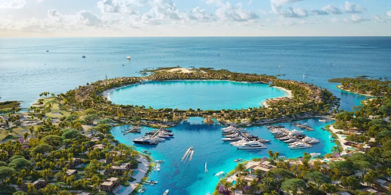 Foster + Partners公布红海“永恒花园” 拉赫克岛设计方案